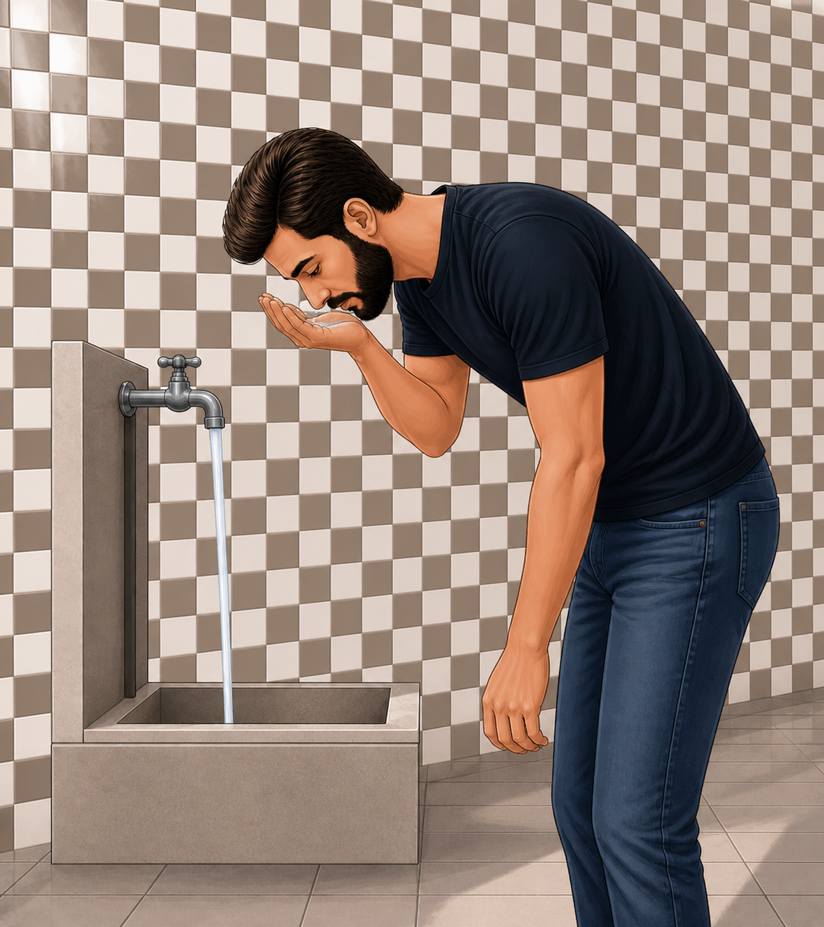 Rinse your mouth