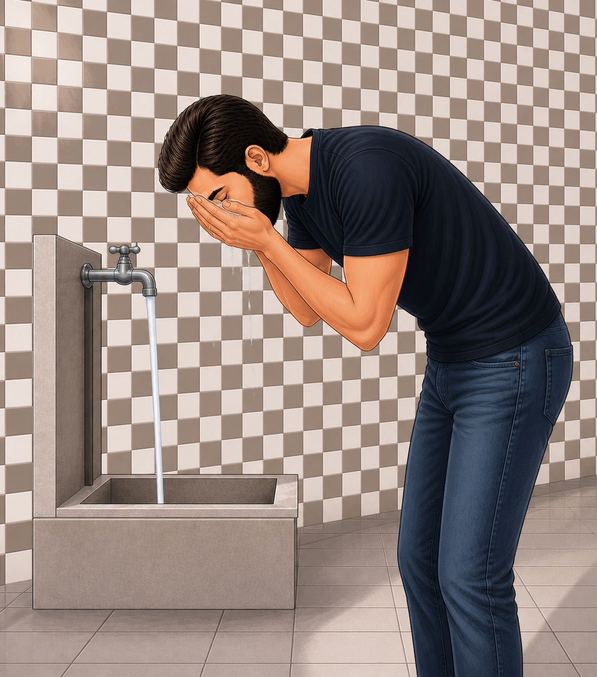 Wash your face