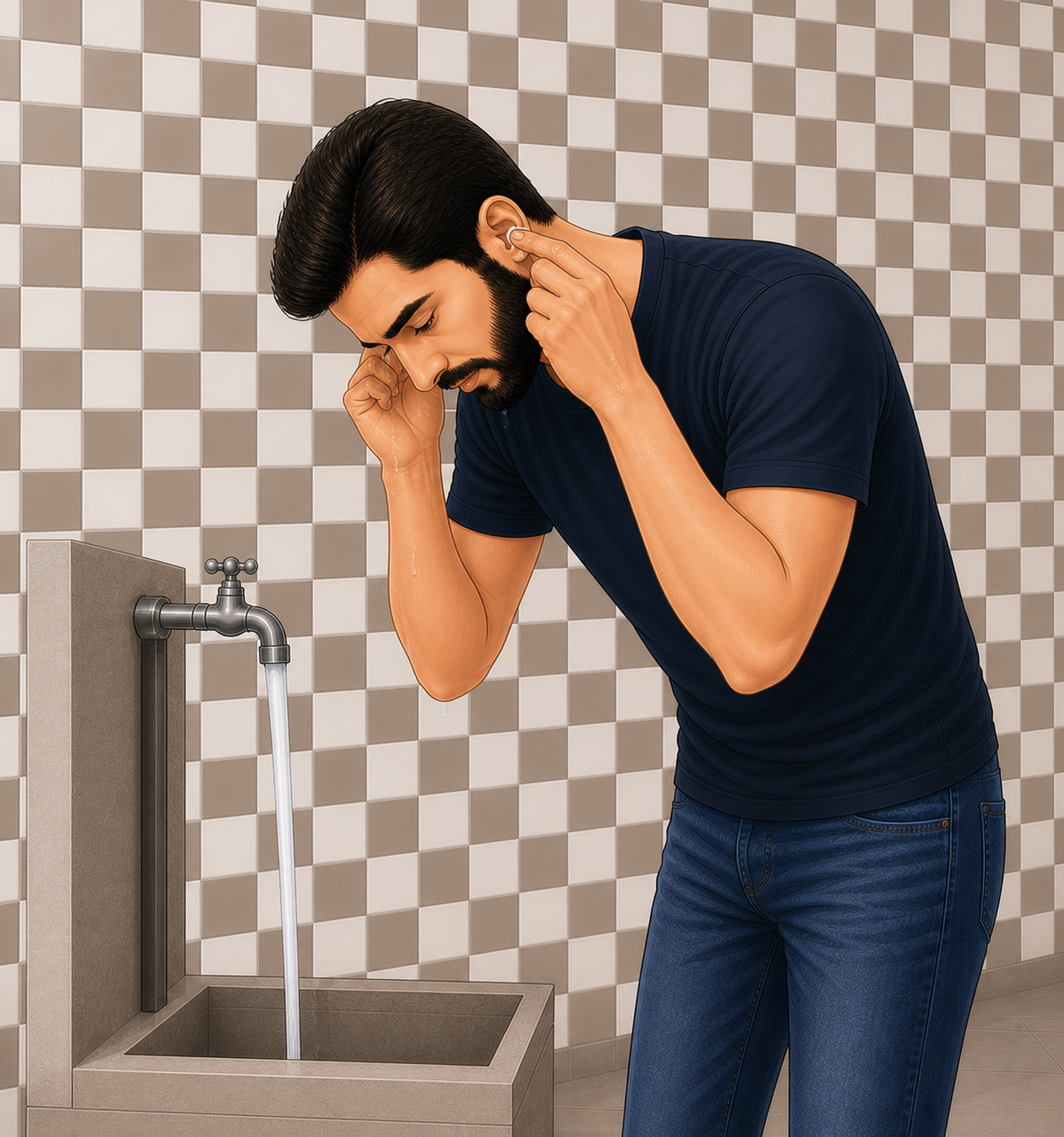 Wipe your ears