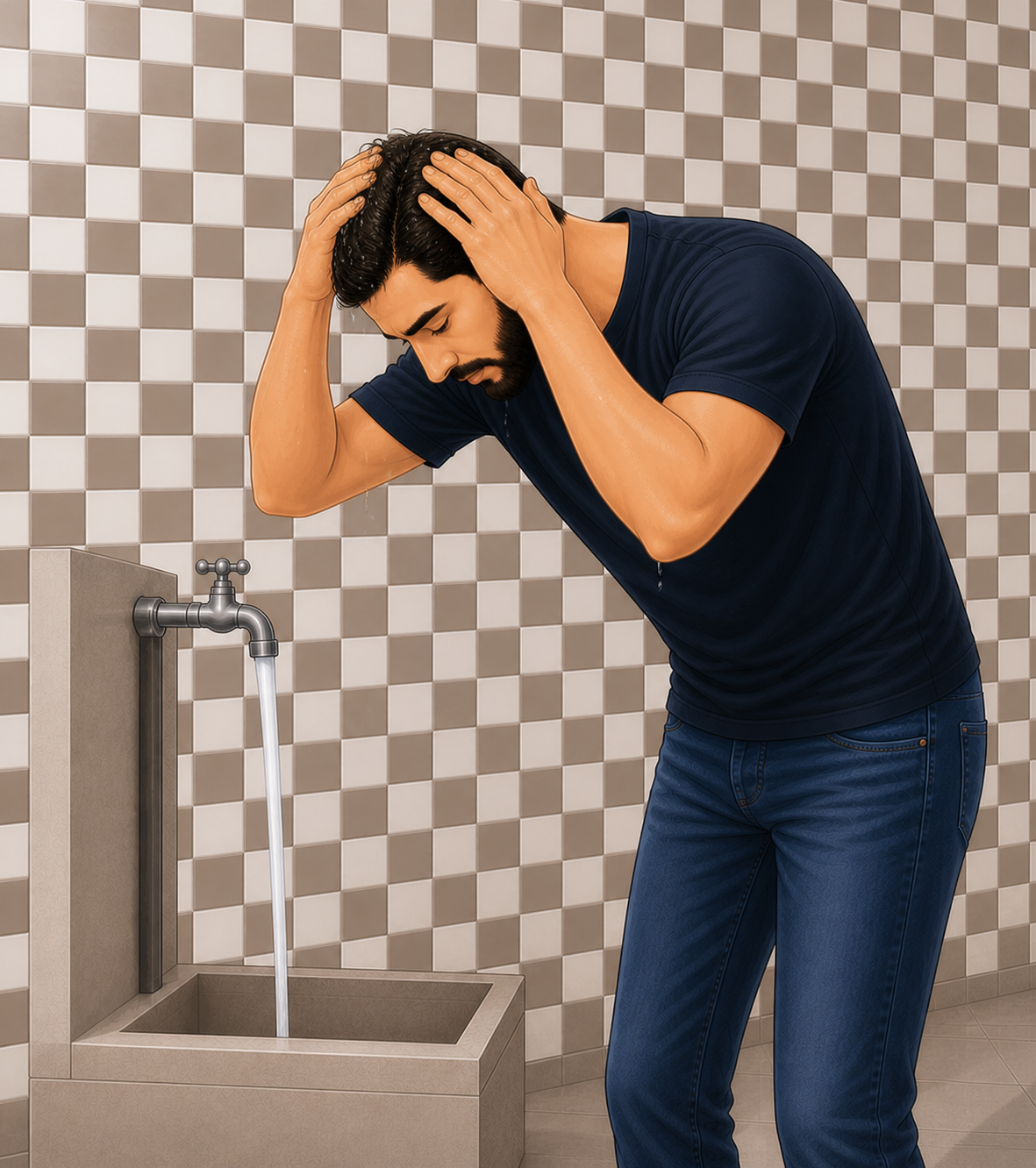 Wipe your head